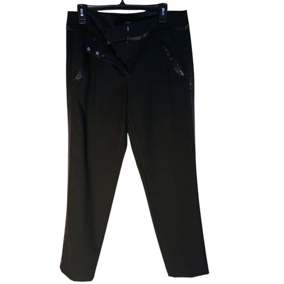 LOFT Women's Pants size 8 tuxedo pants - Picture 1 of 10